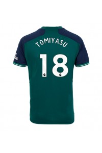 Fotbalové Dres Arsenal Takehiro Tomiyasu #18 Třetí Oblečení 2023-24 Krátký Rukáv